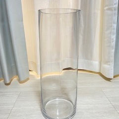 ニトリ　フラワーベース　シリンダー　40cmの画像