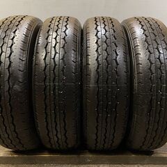 新車外し 2021年製 BS ECOPIA RD613 195/80R15 107/105N LT 15インチ 夏タイヤ 4本 ハイエース レジアスエース等　(JR147) クレジットカード QRコード決済可能