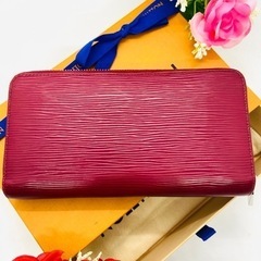 LOUIS VUITTON ヴィトン エピ 赤  長財布 レディースの画像