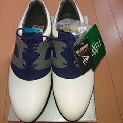 【新品未使用】DUNLOP 紳士用ゴルフシューズ