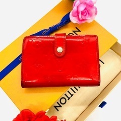 LOUIS VUITTON ヴィトン ヴェルニ がま口 ヴィエノ...