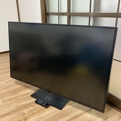 【値下げ中】LG大画面4Kモニター　42.5インチ　リモコン付