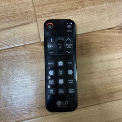 【値下げ中】LG大画面4Kモニター　42.5インチ　リモコン付の画像