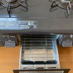 パロマ IC-N86KB-Lガス用 水無グリル ガスコンロ（美品：2021年4月購入）の画像