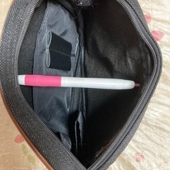 布製セカンドバッグ（クラッチバッグ）の画像