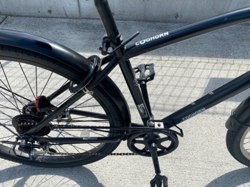 ダイシャリン コグホーン 6段 27インチ シティサイクル 自転車 クロス 中古 