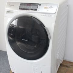 パナソニック　Panasonic ドラム式洗濯乾燥機 NA-VD130L プチドラム 自動槽洗浄 左開き　7kg 2014年製 中古家電 店頭引取歓迎 R5803)