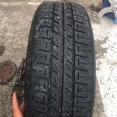 スチールホイール付き 175 65R14 4穴ブリジストン SNEAKERの画像