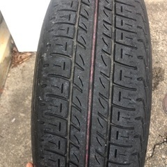 スチールホイール付き 175 65R14 4穴ブリジストン SNEAKERの画像