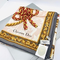 Christian Dior ディオール スカーフ ロープ 唐草...
