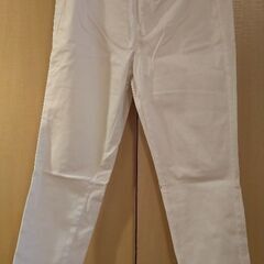 ユニクロ　レディース　パンツ　白無地　XLサイズ