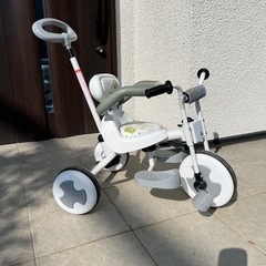 Disney ミッキーマウス　手押し棒付き三輪車