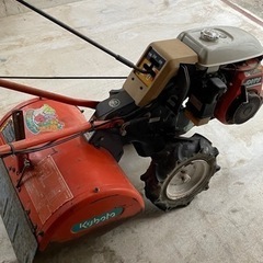 福井　管理機　耕運機　クボタ　TR60の画像