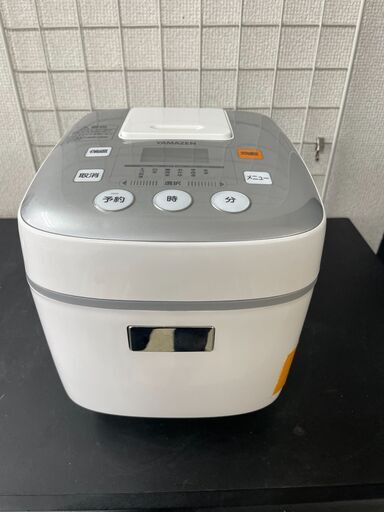 リサイクルショップどりーむ荒田店　No１８６２　炊飯器　ヤマゼン　２０１７年製　中古　３合炊き　動作確認OK　清掃済