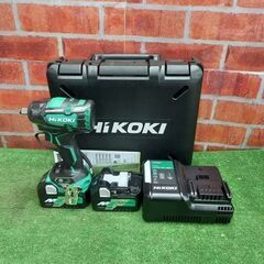 HiKOKI WR36DC(2XP) コードレスインパクトレンチ【リライズ野田愛宕店】【店頭取引限定】【未使用】の画像