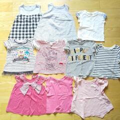 女児 女子 夏用 Tシャツ サイズ90〜95 10枚