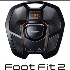 【美品】ブラック SIXPAD シックスパッド Foot Fit...