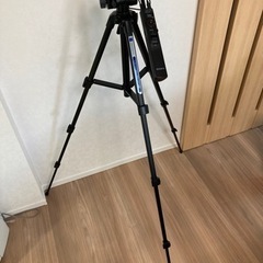 【更に値下げ】SONY VCT-60AV 三脚 リモコン付きの画像