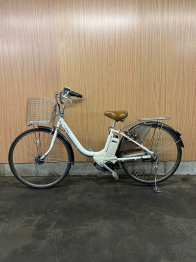 格安‼️ 電動自転車 YAMAHA パス26インチ 白 4Ahバッテリー実容量最大100％！！ 配送可 引き取り割り引き有り⭕️