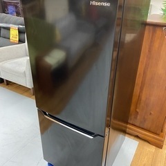 I357 ★ Hisense 冷蔵庫 (150L・右開き) 2ドア 2020年製 ⭐動作確認済 ⭐クリーニング済