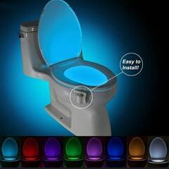 新品　未使用　便座 LED 人感センサー トイレ センサーライト...