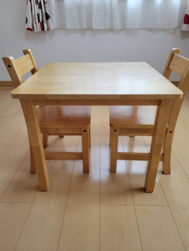 美品★キッズテーブル\u0026椅子セット