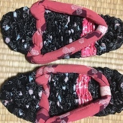 布ぞうり　手作り　女性23〜24センチ