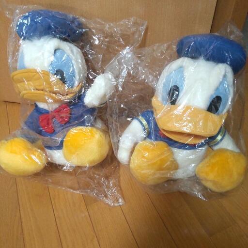 ドナルドダックのぬいぐるみ
