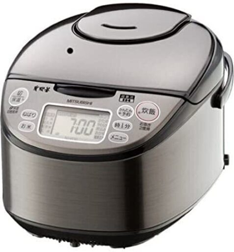 三菱電機 NJ-KE10-S IHジャー炊飯器 スモークシルバー 5.5合炊き 美品