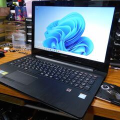 ノートパソコン Lenovo Windows11 64Bit CPU i3-5005u メモリ8GB SSD128GB Office2021 