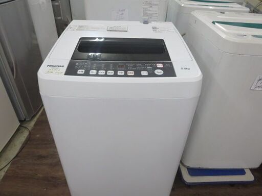 ハイセンス洗濯機5.5キロ　2018年製
