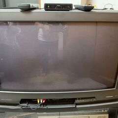 ブラウン管テレビ　TOSHIBA  28DW77　【あげます】