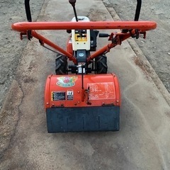 クボタ 土の助TR60正逆転5.5馬力歩行型農用トラクター動作確認済みの画像
