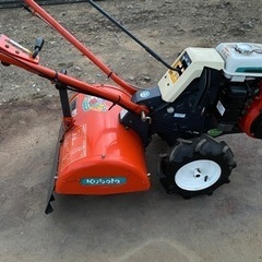 クボタ 土の助TR60正逆転5.5馬力歩行型農用トラクター動作確認済みの画像