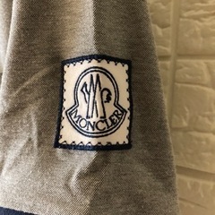 正規品 MONCLER グレー Tシャツ Mサイズの画像
