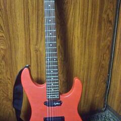 決まりました、最終初心者にピッタリです。24フレットのジャクソン風ギターです、調整済みです。の画像