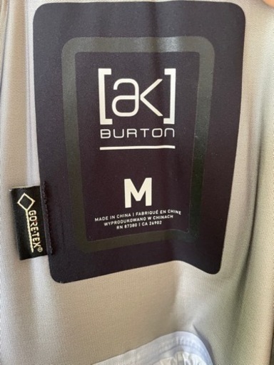 【値下げ中】BURTON ak 上下セット　ビブパン