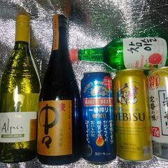 果実酒、チャミスル、麦焼酎、ビール、サワーの画像