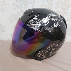 ヘルメット　状態良好　黒　Mサイズ位