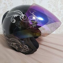 ヘルメット　状態良好　黒　Mサイズ位の画像