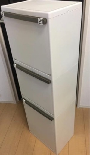値下げ‼️ニトリ 3段ゴミ箱