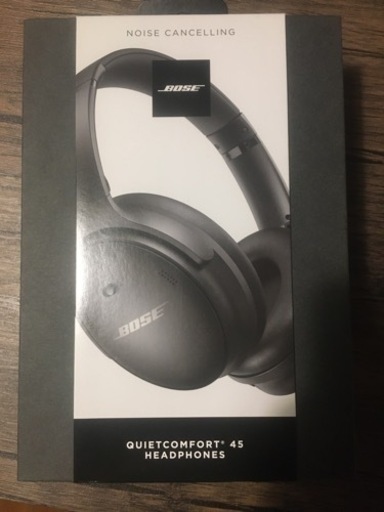 新品未使用　BOSE QuietComfort45 QC45 ノイキャンヘッドホン 黒