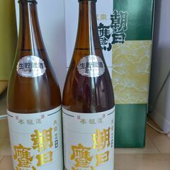 ②高木酒造 特撰 朝日鷹 新酒生貯蔵酒 (2022.04)  1800ml １本　の画像