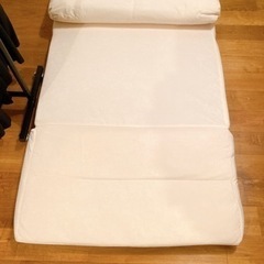 【1/4まで】【美品】ソファーベッドの画像