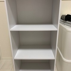 【取りに来ていただける方限定】カラーボックス　白の画像