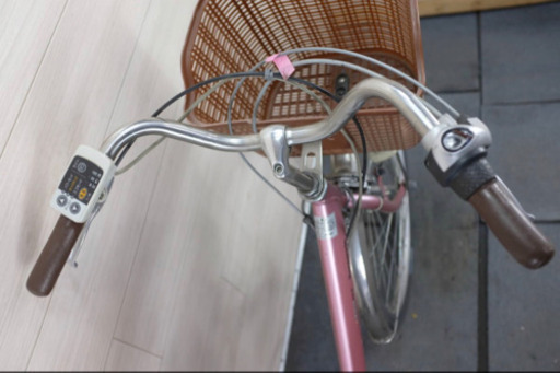 良品★新基準パナソニック ビビ電動自転車8.9AH 充電器付き26インチ3段