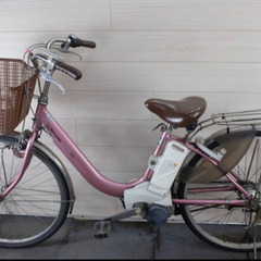 良品★新基準パナソニック ビビ電動自転車8.9AH 充電器付き2...