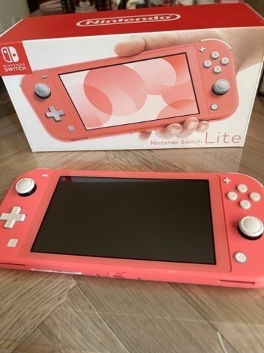 Switch Lite コーラルピンク　[お譲り先が決まりました]