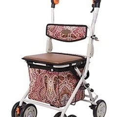 新品末使用高齢者向けショッピングカートカー シルバーカー 折りた...