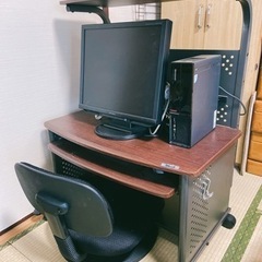 パソコン台と専用椅子